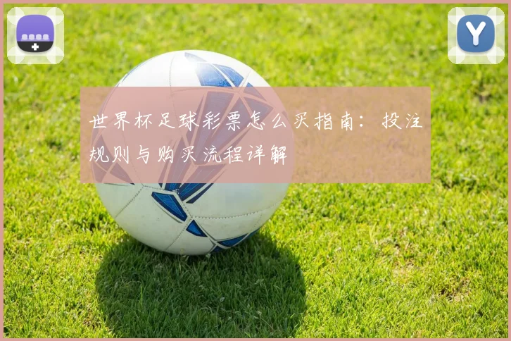 世界杯足球彩票怎么买指南:投注规则与购买流程详解